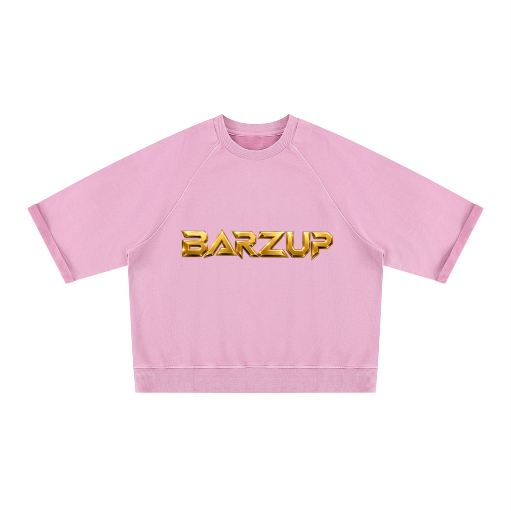 BARZUP Vintage Wash Heavyweight Boxy Tee