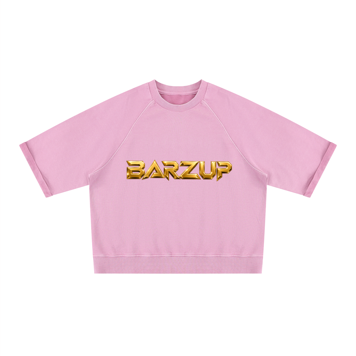 BARZUP Vintage Wash Heavyweight Boxy Tee