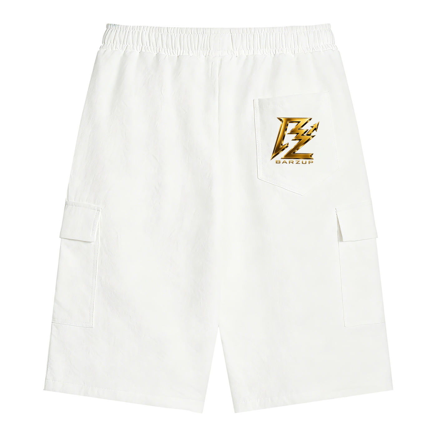 BARZUP Monogram Unisex Cargo Shorts