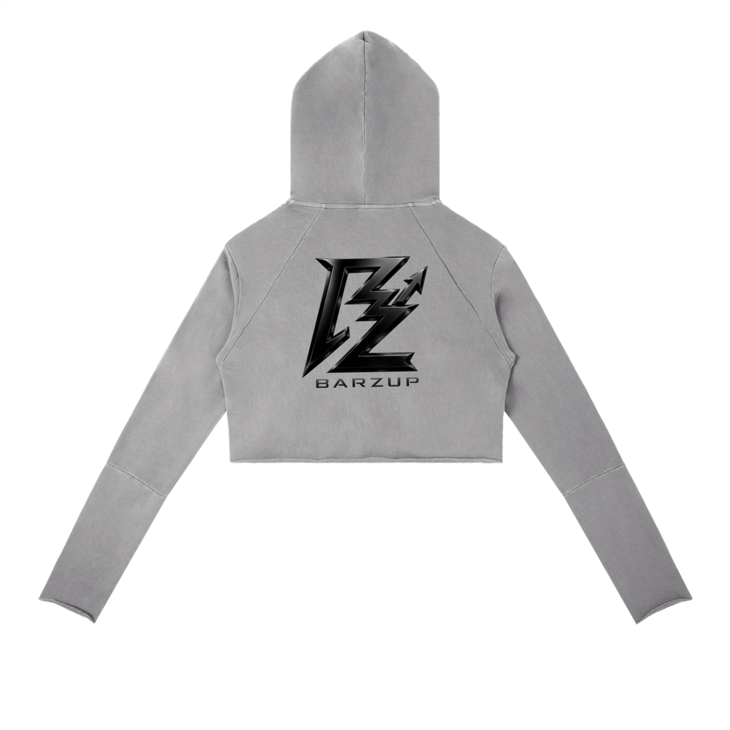 BARZUP Women’s Vintage Raw Edge Hoodie