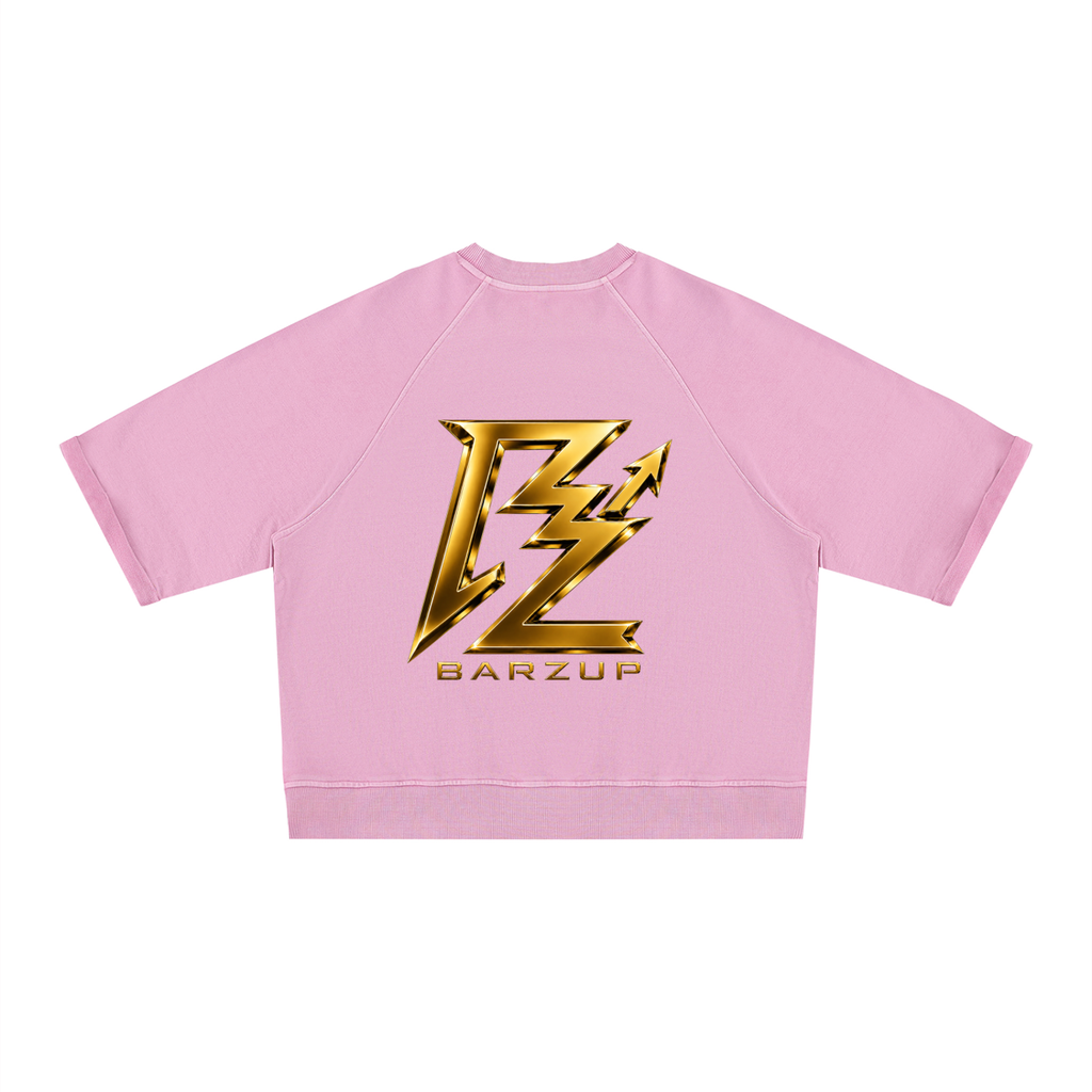 BARZUP Vintage Wash Heavyweight Boxy Tee