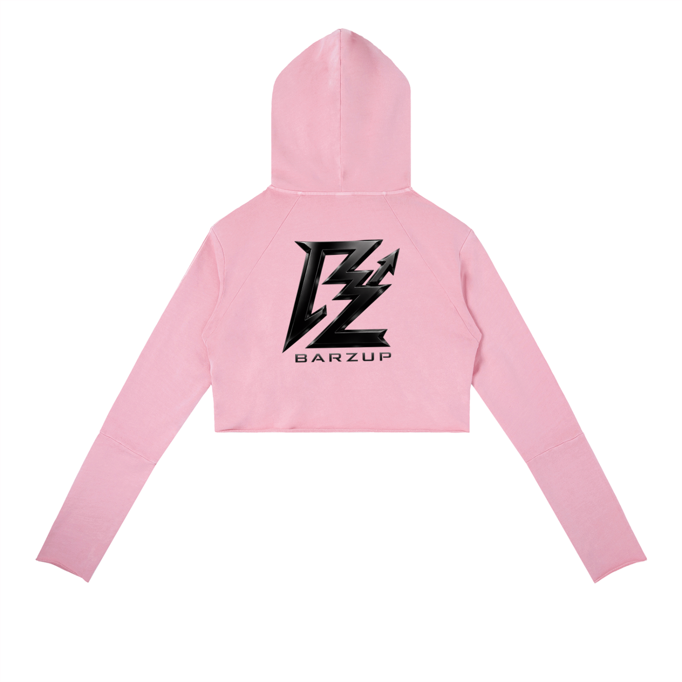 BARZUP Women’s Vintage Raw Edge Hoodie