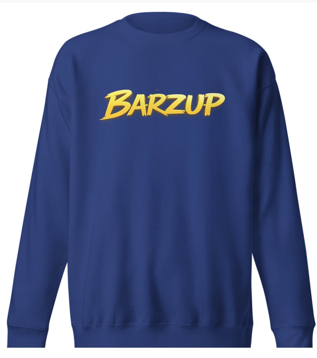 BARZUP premium unisex organic sweatshirt