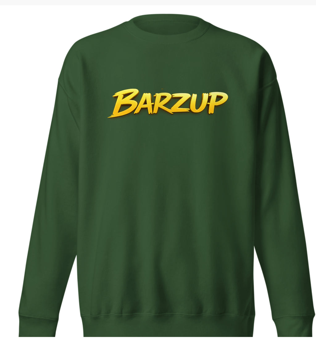 BARZUP premium unisex organic sweatshirt