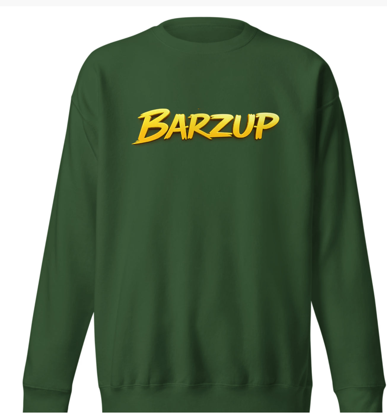 BARZUP premium unisex organic sweatshirt