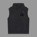 BARZUP Stealth Monogram Sleeveless Hoodie