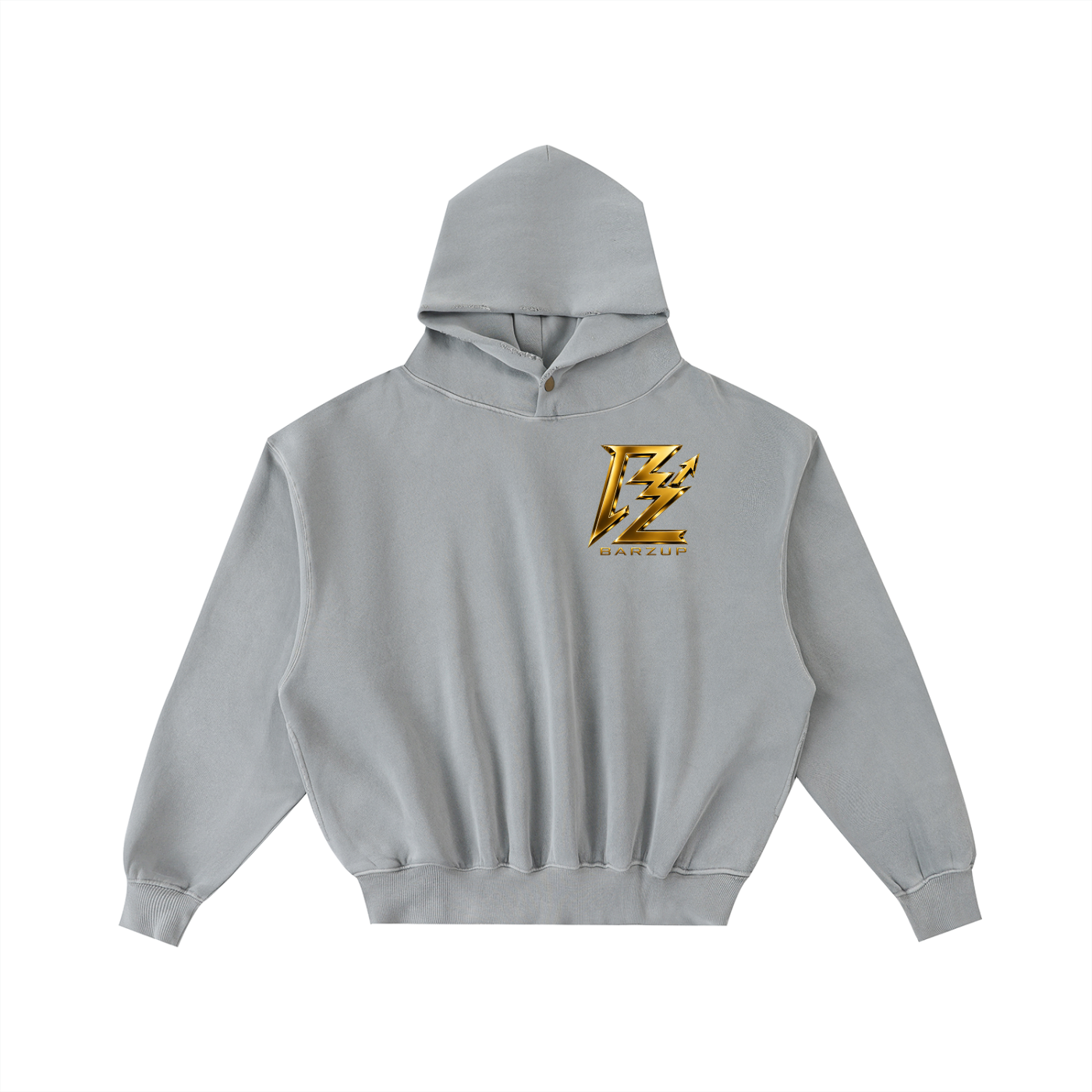 BARZUP Enzyme Washed Fleece Hoodie