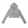 BARZUP Women’s Vintage Raw Edge Hoodie