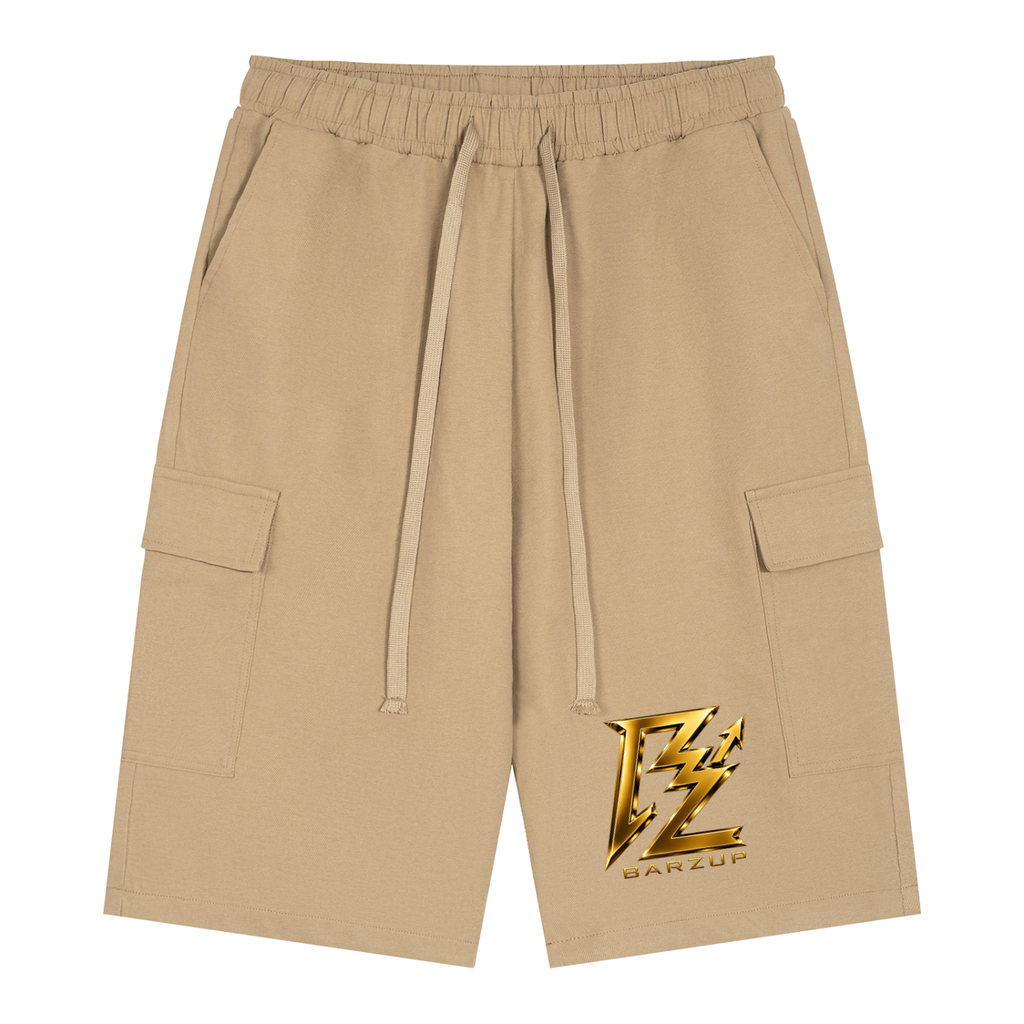 BARZUP Monogram Unisex Cargo Shorts