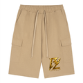 BARZUP Monogram Unisex Cargo Shorts