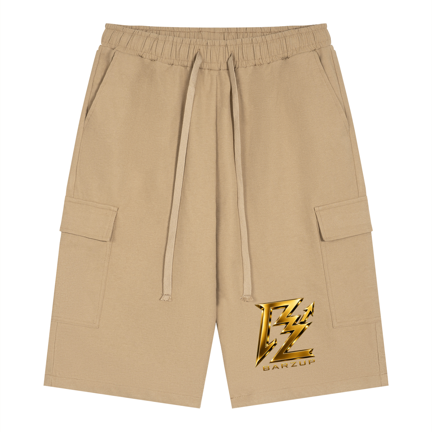BARZUP Monogram Unisex Cargo Shorts
