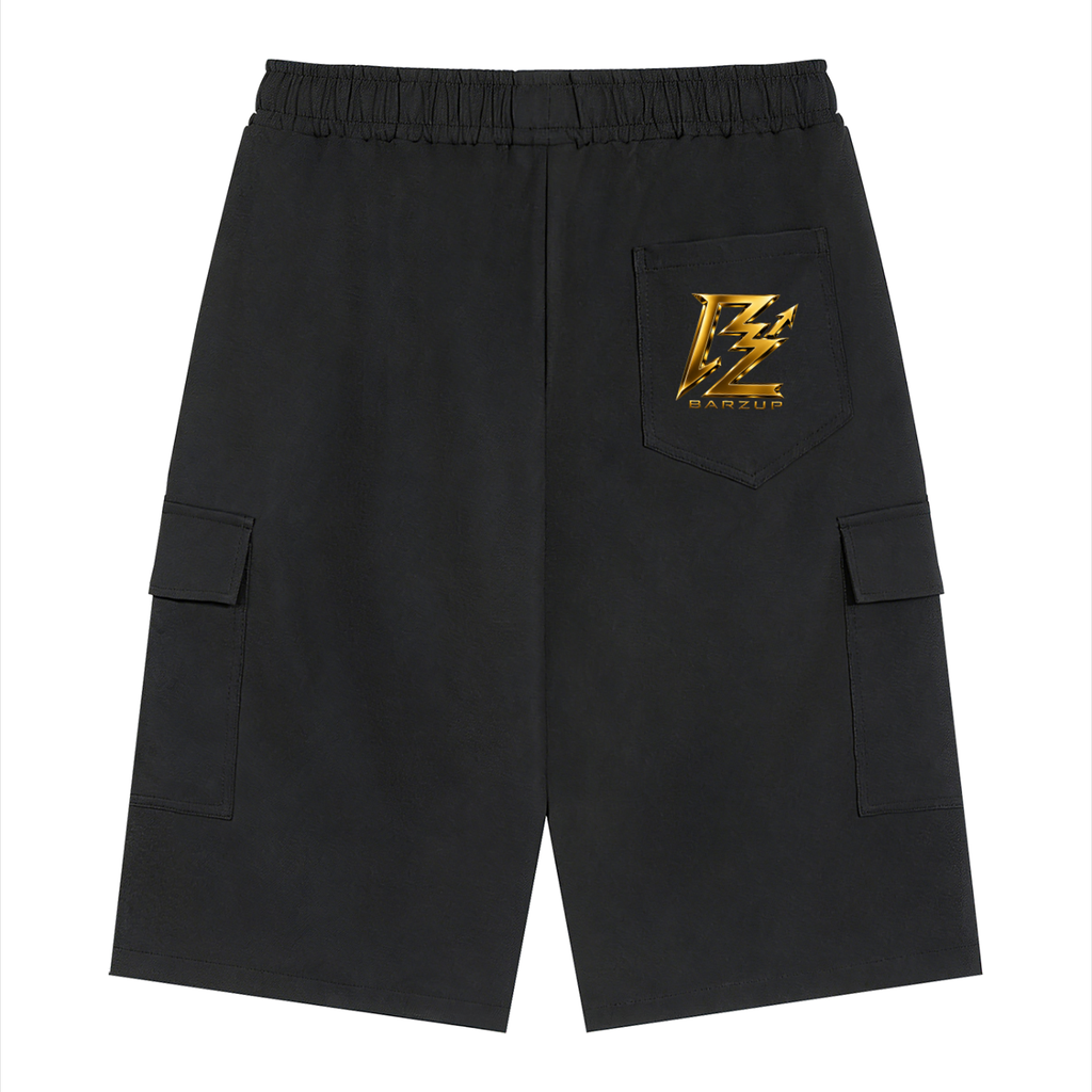 BARZUP Monogram Unisex Cargo Shorts
